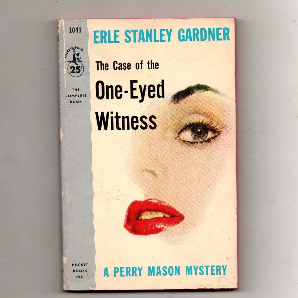 Vintage 1954 - Perry Mason Paperback - The Case of The One-Eyed Witness